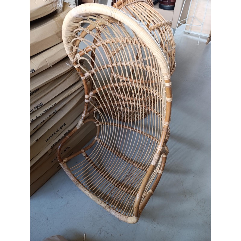 JK 32490 - Κούνια από φυσικό ρατταν χρωμα  74X22X126cm 