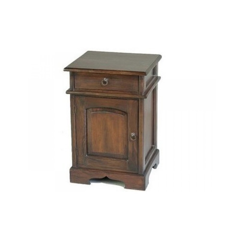 T59AB  Κομοδίνο 44x40x66cm Φουρνιστό ξύλο 