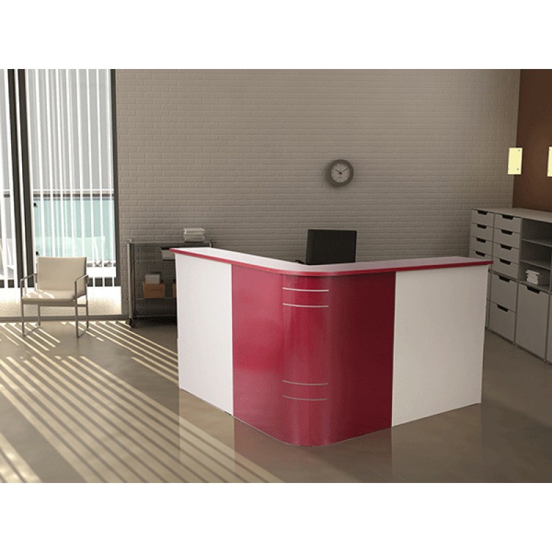 Γραφείο Υποδοχής Kom Reception 2 Π160xΒ160xΥ115cm