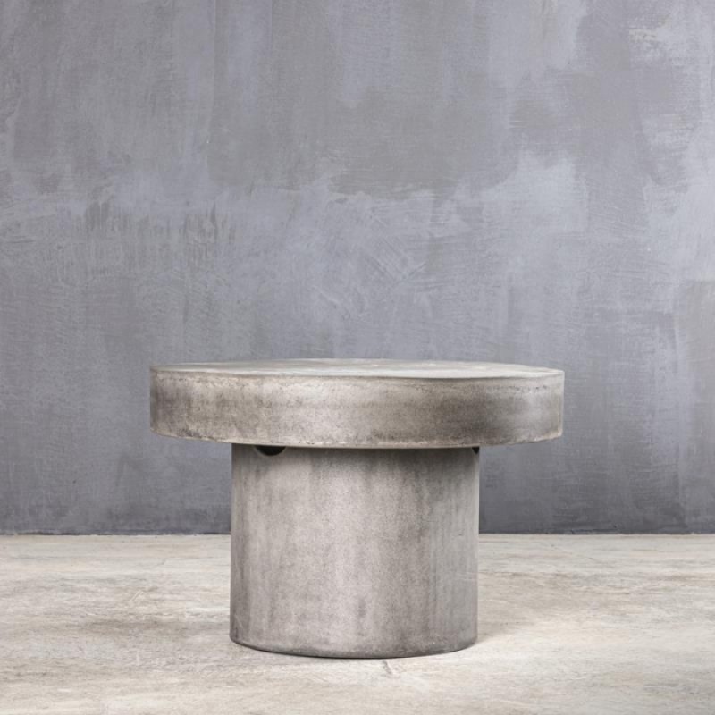 HIPPO 66 ΤΡΑΠΕΖΑΚΙ ΣΑΛΟΝΙΟΥ ΑΠΟ ΤΣΙΜΕΝΤΟ 15050071 Φ66 Χ 42 cm