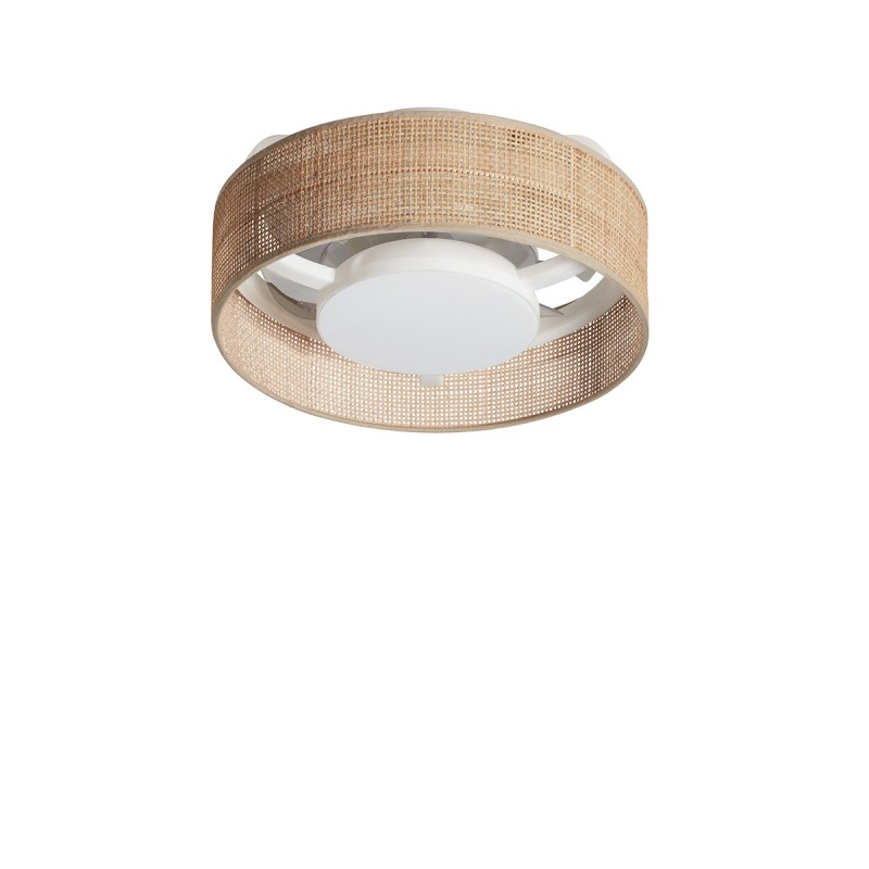 Μικρός ανεμιστήρας με φυσική ψάθα | VENTI  - διάμετρος 40εκ.  μπορεί να καλύψει χώρους έως 15 m² .- κωδικος  8861  