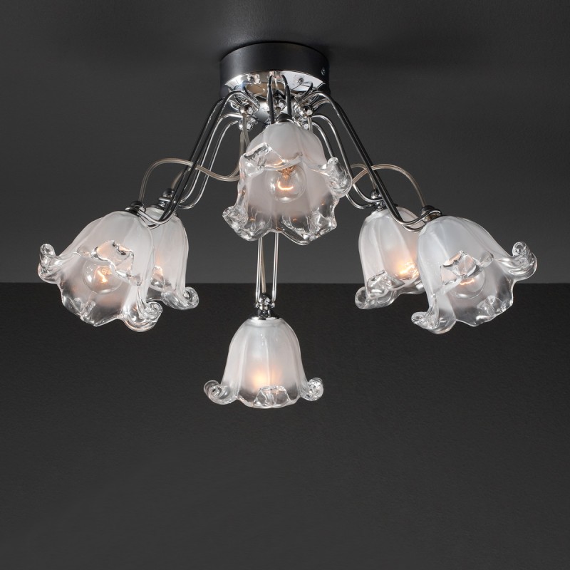 Νεοκλασικό φωτιστικό οροφής | FIORE 89525/6