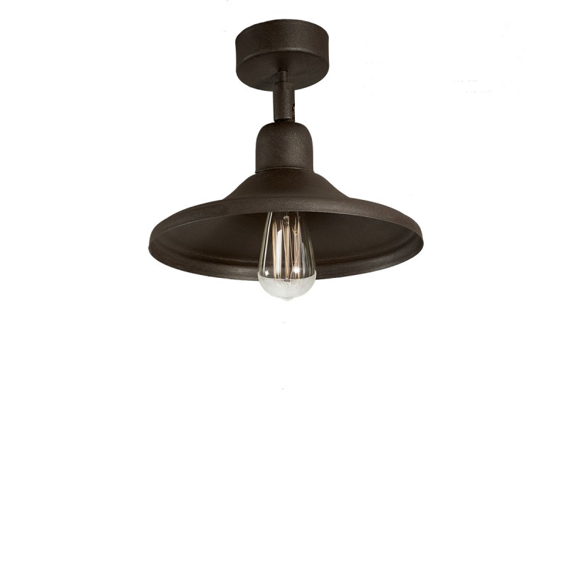 Φωτιστικό οροφής σπαστό σε πατίνα γραφίτη | ΙΟΣ 8026CO/20/1  - διάμετρο 20 