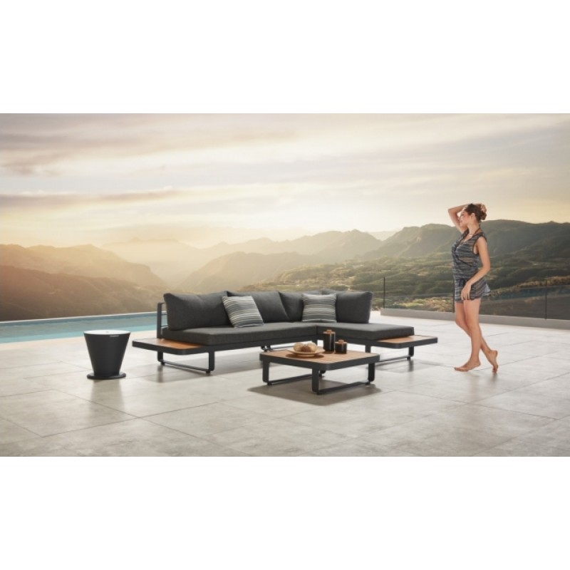 Caribbean/C Corner Set 2 τμχ   SKU 01-00-1464   κεντρικό τραπεζάκι 73x73x27cm. 