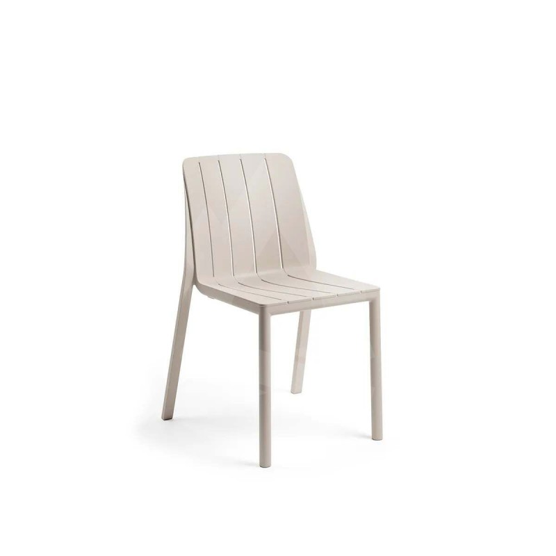 Tiberina Bistrot CORDA 40206.24.000   Καρέκλα πολυπροπυλενίου με ανάγλυφη επιφάνεια  50x56x81cm 