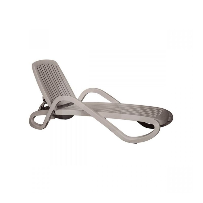 Nardi Eden  tortora 40414.10.000   Ξαπλώστρα πολυπροπυλενίου  85x170/194.5x69cm  