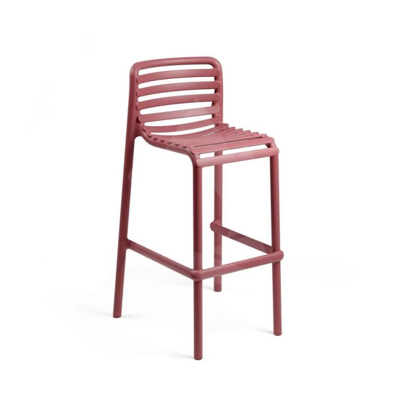Σκαμπό εξωτερικού χώρου  DOGA STOOL MARSALA 40348.21.000   Πλάτος: 51Βάθος: 49,5Ύψος 75/100 cm