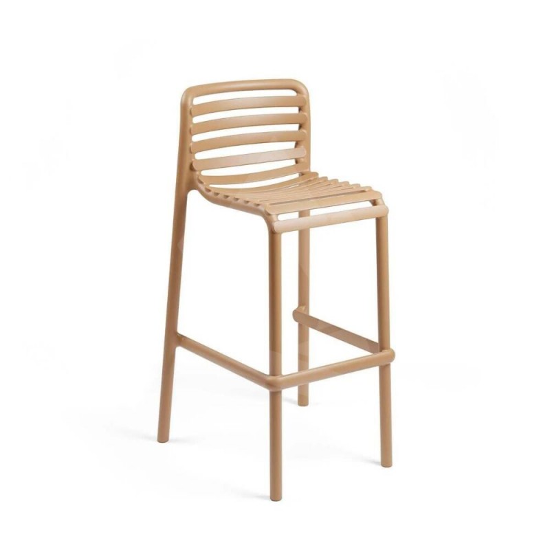 Σκαμπό εξωτερικού χώρου  DOGA STOOL CAPPUCCINO 40348.14.000   Πλάτος: 51Βάθος: 49,5Ύψος 75/100 cm