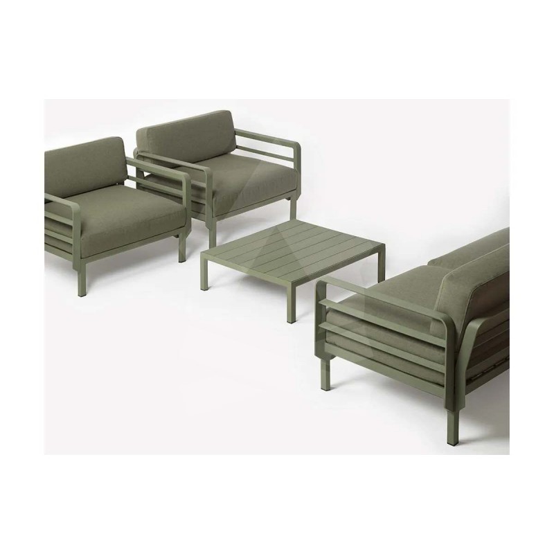 Τραπεζάκι Βοηθητικό  Κήπου Maximo Tavolino 80x80x25.5cm  CACTUS 40178.27.000  