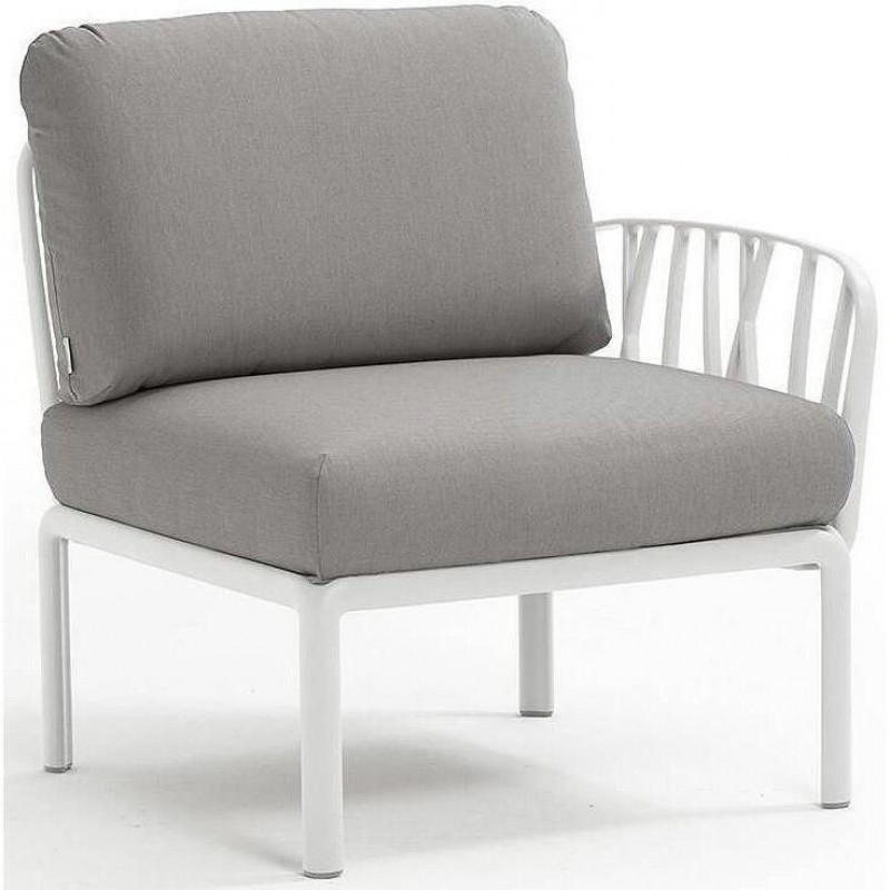 Komodo Elemento Terminale DX/SX   με μετακινούμενο μπράτσο αριστερά ή δεξιά 72x78x(47,5)88 cm