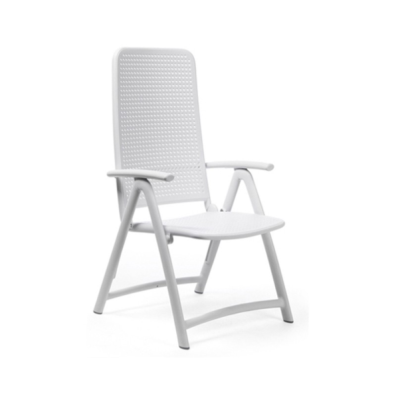 Nardi Darsena- Καρέκλα πτυσσόμενη πολυπροπυλενίου BIANCO 40316.00.000  59x65x113,5cm 