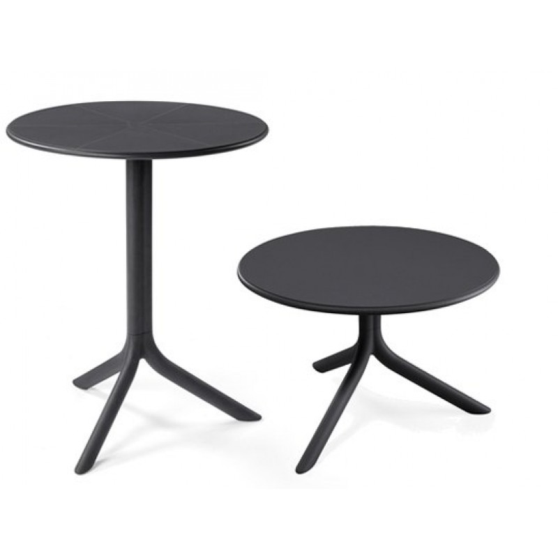 Spritz τραπέζι 02 - Anthracite διαστάσεις  60x60x76.5εκ.