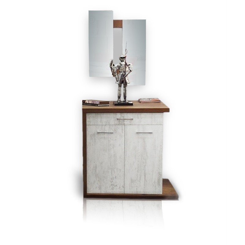 ΚΟΝΣΟΛΑ Νο 4 ΜΕ ΚΑΘΡΕΦΤΗ-- 90cmΧ35Χ90Υ