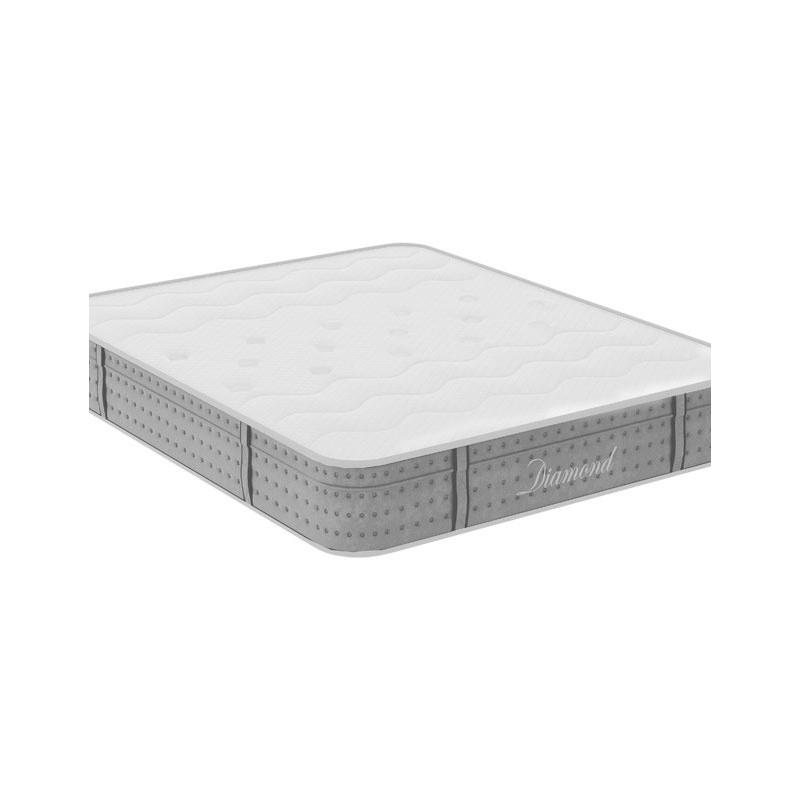 Στρώμα Diamond Pakoworld Pocket Spring+ Gel Memory Foam 25-27Cm 160X200Εκ
