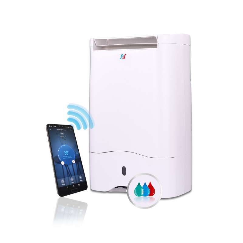 Αφυγραντήρας Puredry PDDW 10100 Famous 10 Λίτρων/24ωρο Με Ιονιστή Και Wi-Fi