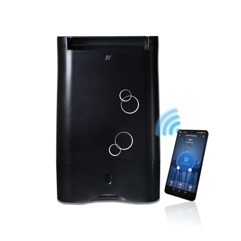 Αφυγραντήρας Puredry PDDW 12200 Famous 12 Λίτρων/24ωρο Με Ιονιστή Και Wi-Fi