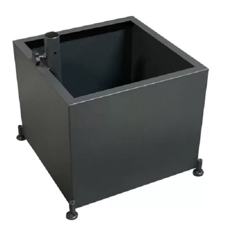 Βάση A3-RD μεταλλική βάση ανθρακί ζαρντινιέρα 50X50X40cm