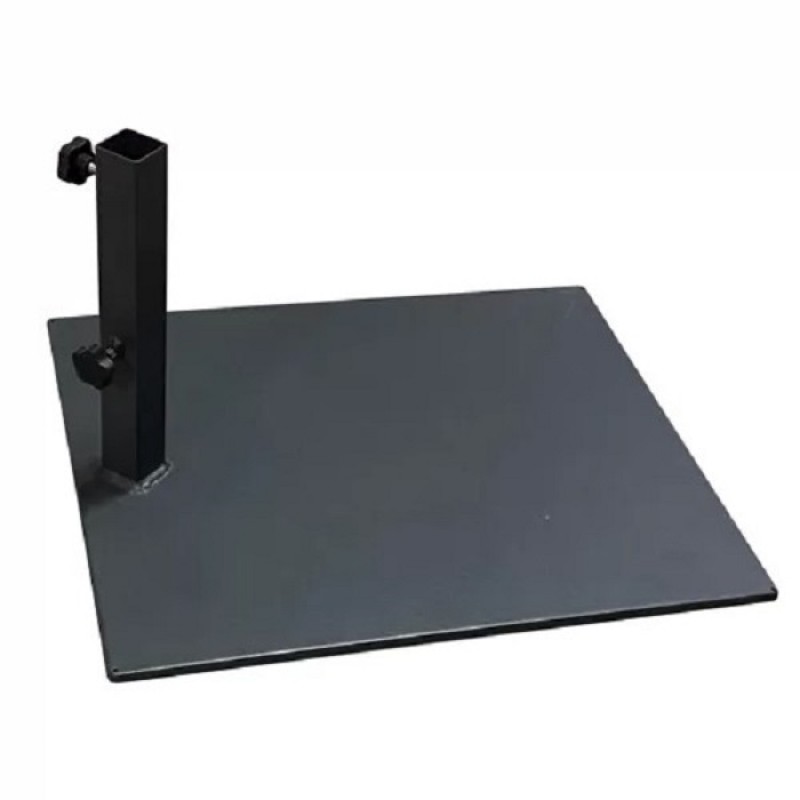 Βάση A4-RD βάση πλάκα μεταλλική ανθρακί, 60Χ70Χ1 cm, 40 Kgr