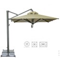 Ομπρέλα Δαπέδου Κρεμαστή Αλουμινίου RX2Χ2.5 Εκρού Παραλληλόγραμμη 2.0Χ2.5m