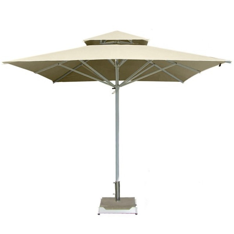 Ομπρέλα Αλουμινίου   STAR  Κωδικός RA 4000  4x4m  τετράγωνη τηλεσκοπική βαρέως τύπου