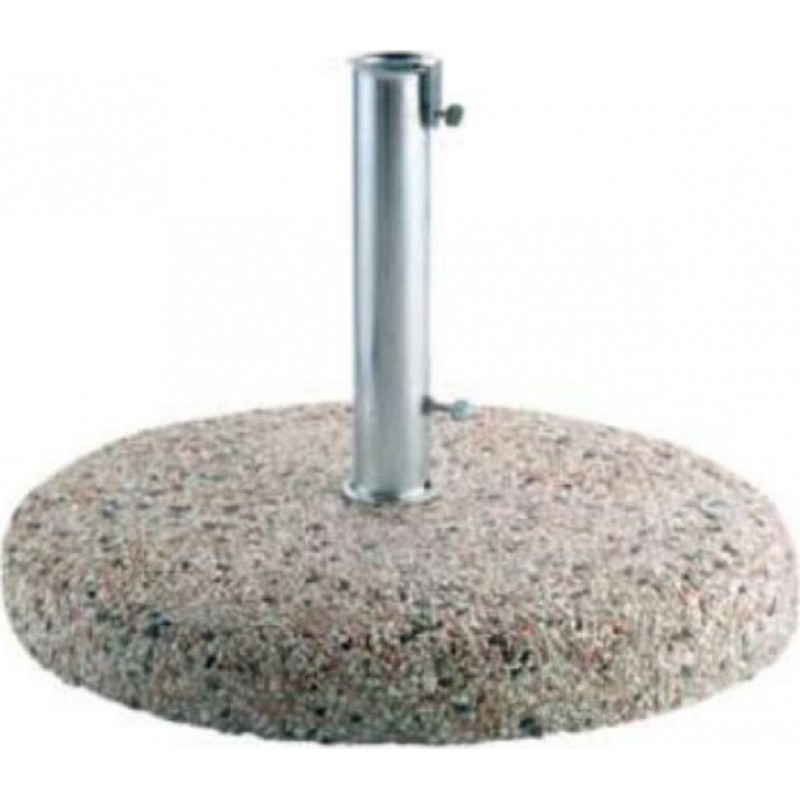 Βάση τσιμέντου με ψηφίδα 55kg ART. A 1055  -  Φ60 cm για ιστό ομπρέλας  Φ48-60 mm