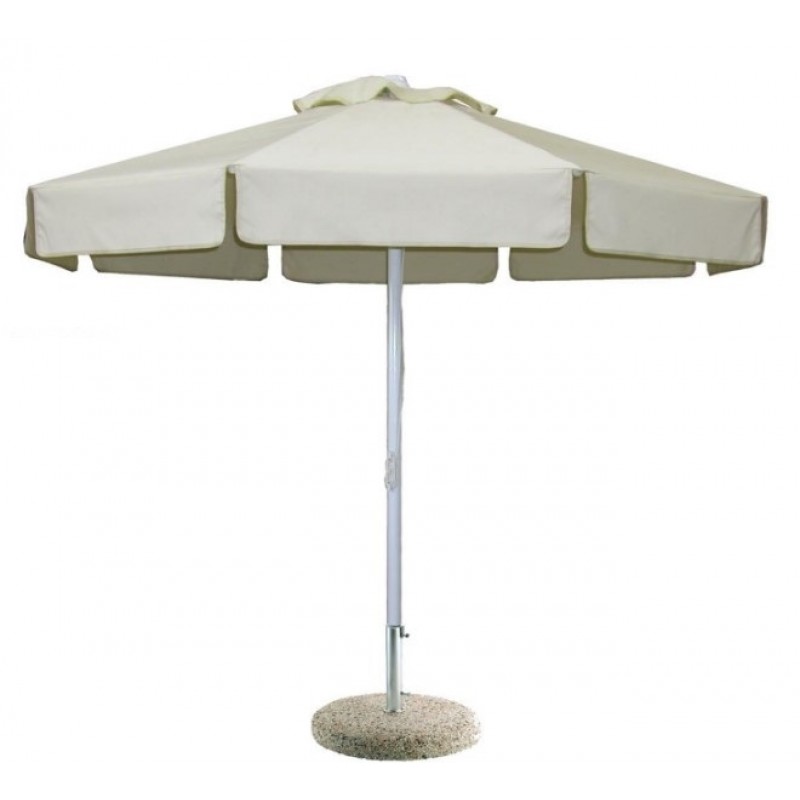 Ομπρέλα Δαπέδου Τετράγωνη Αλουμινίου E3300 Εκρού 3Χ3m