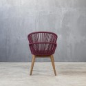 Πολυθρόνα ξύλινη ALTALENA DINING ARMCHAIR 0060