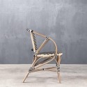 Πολυθρόνα Ξύλινη GENEVA DINING ARMCHAIR BEIGE / BLACK 0085