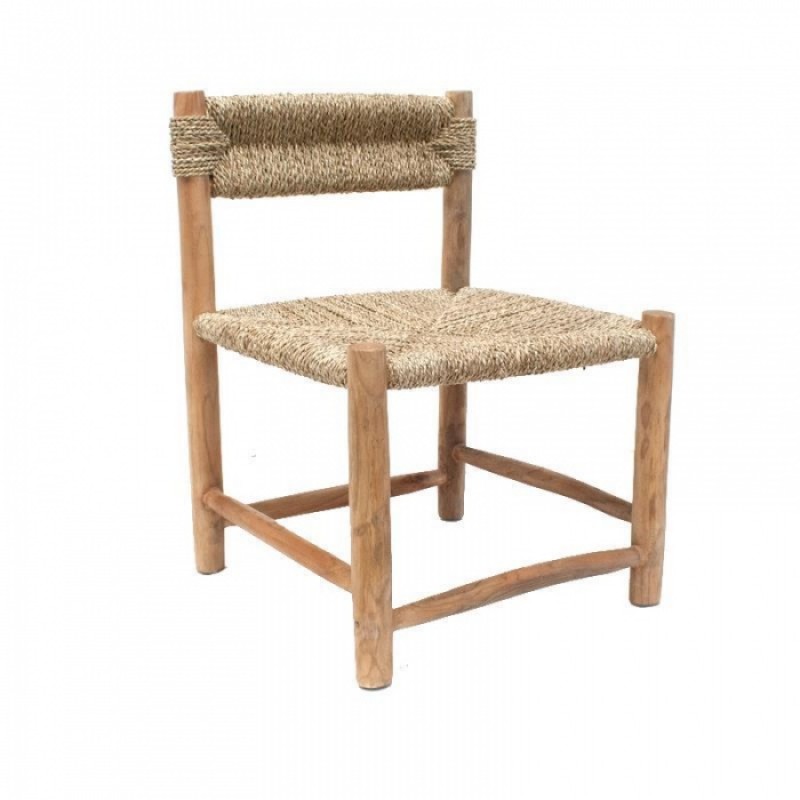 ΠΟΛΥΘΡΟΝΑ ΤΕΑΚ ΒRΑΝCΗ Μήκος: 60 cm, Πλάτος: 60 cm, Ύψος: 80 cm