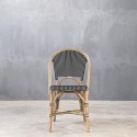 Καρέκλα ξύλινη GENEVA DINING CHAIR BEIGE / BLACK 1050