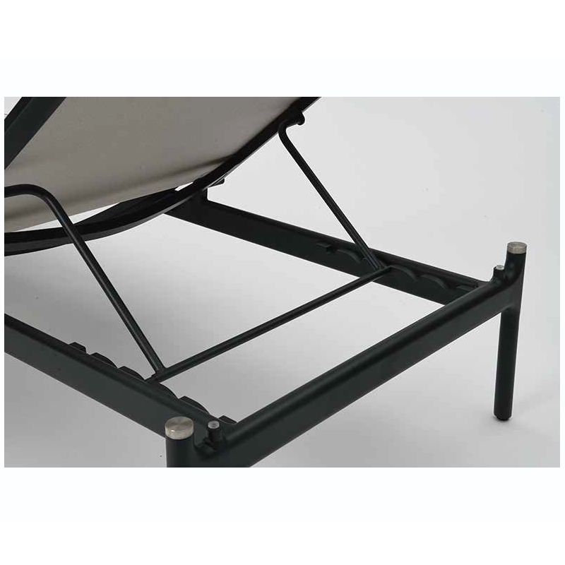 SIENA SUN BED - ΞΑΠΛΩΣΤΡΑ ΑΛΟΥΜΙΝΙΟΥ ΚΩΔ 11475S - 200x77x33cm