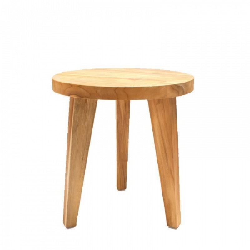 ΤΡΑΠEZAΚΙ ΣΑΛΟΝΙΟΥ LIO ΤΕΑΚ Μήκος: 45 cm, Πλάτος: 45 cm, Ύψος: 49 cm