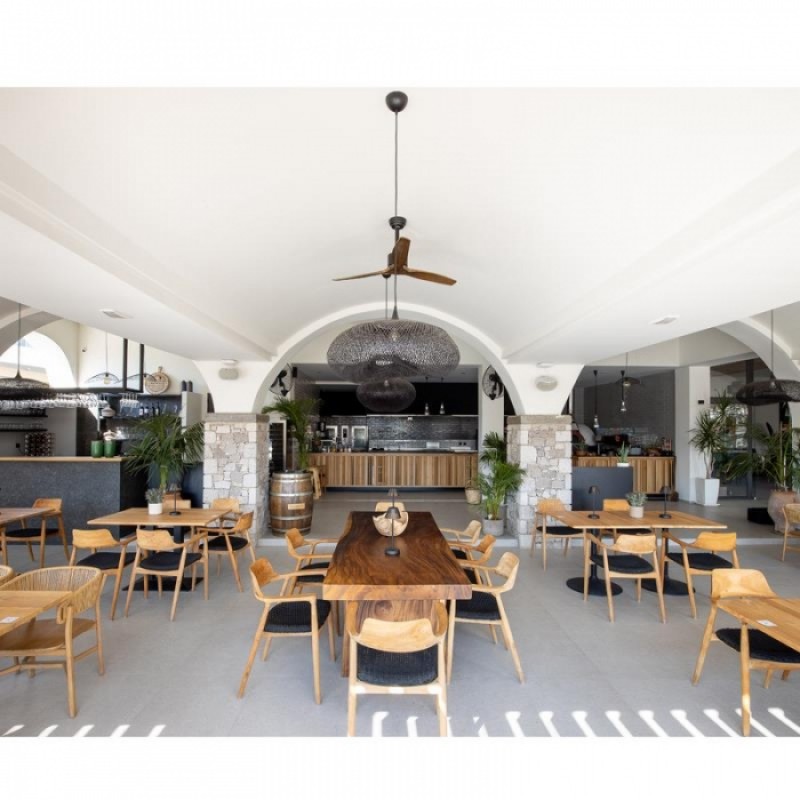 ΤΡΑΠΕΖΙ ΑΠΟ ΞΥΛΟ SUΑR Μήκος: 90 cm, Πλάτος: 240 cm, Ύψος: 74/10 cm