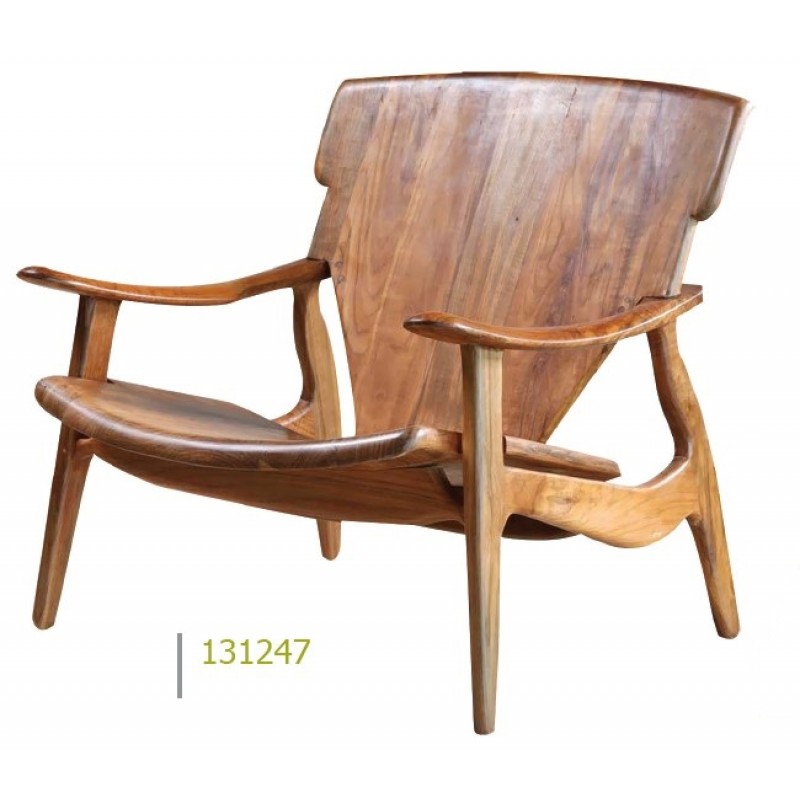 JK 131247 ΠΟΛΥΘΡΟΝΑ BRAZILIAN ΑΠΟ ΞΥΛΟ TEAK ΣΕ ΦΥΣΙΚΟ ΧΡΩΜΑ 72X71X77H