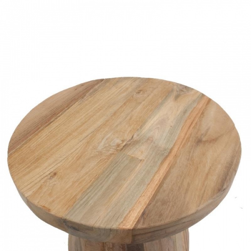 ΤΡΑΠΕΖΑΚΙ ΜUSΗRΟΟΜ ΤΕΑΚ RΕCLΑΙΜΕD Μήκος: 35 cm, Πλάτος: 35 cm, Ύψος: 35 cm