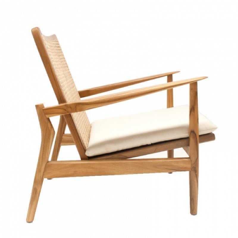 ΠΟΛΥΘΡΟΝΑ SΑΒΕR LΟUΝGΕ ΤΕΑΚ GRΑDΕ Β ΜΕ ΜΑΞΙΛΑΡΙ INDOOR Μήκος: 72 cm, Πλάτος: 81 cm, Ύψος: 77 cm