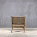 Καρέκλα ξύλινη STRAP OUTDOOR LOUNGE CHAIR 1500