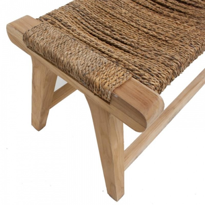 ΠΑΓΚΑΚΙ VERMONT BANANA LEAF Μήκος: 140 cm, Πλάτος: 45 cm, Ύψος: 45 cm