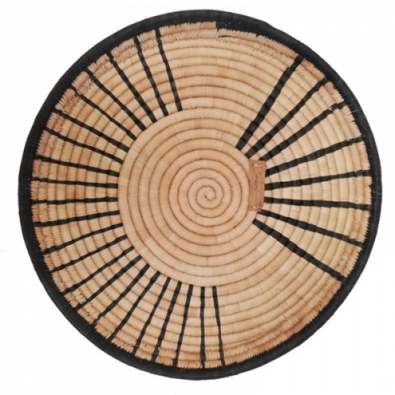 ΚΑΛΑΘΙ WALL DISK 7 LARGE ( ΥΛΙΚΟ ΡΑΤΤΑΝ ) Μήκος: 50 cm, Πλάτος: 50 cm, Ύψος: 3 cm