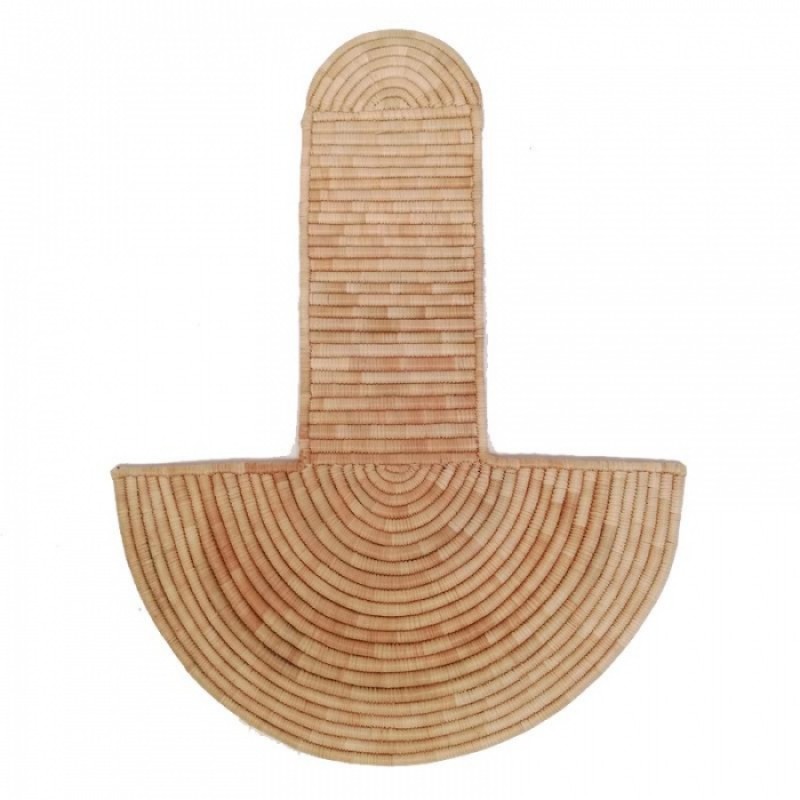 ΔΙΑΚΟΣΜΗΤΙΚΟ ΤΟΙΧΟΥ ΑΒSΤRΑCΤ ΜΑSΚ ΝΑΤURΑL 3  υλικο ρατταν   Μήκος: 50 cm, Ύψος: 80 cm