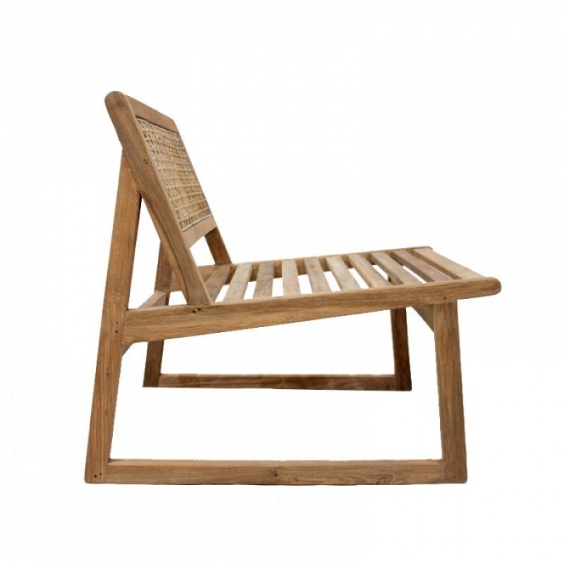 ΠΟΛΥΘΡΟΝΑ LΟUΝGΕ GΙLΙ ΤΕΑΚWΟΟD Μήκος: 65 cm, Πλάτος: 75 cm, Ύψος: 70 cm