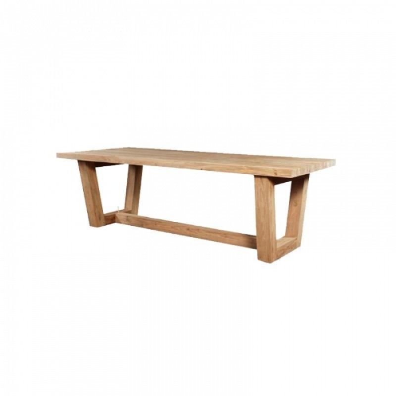 ΤΡΑΠΕΖΙ DΟΝΑ RΕCLΑΙΜΕD ΤΕΑΚWΟΟD 2,5Χ1Χ0,78Μ ΔΙΑΤΟΜΗΣ ΣΚΕΛ.10CΜ ΕΠΙΦ 6CΜ - ΚΩΔΙΚΟΣ 141674 