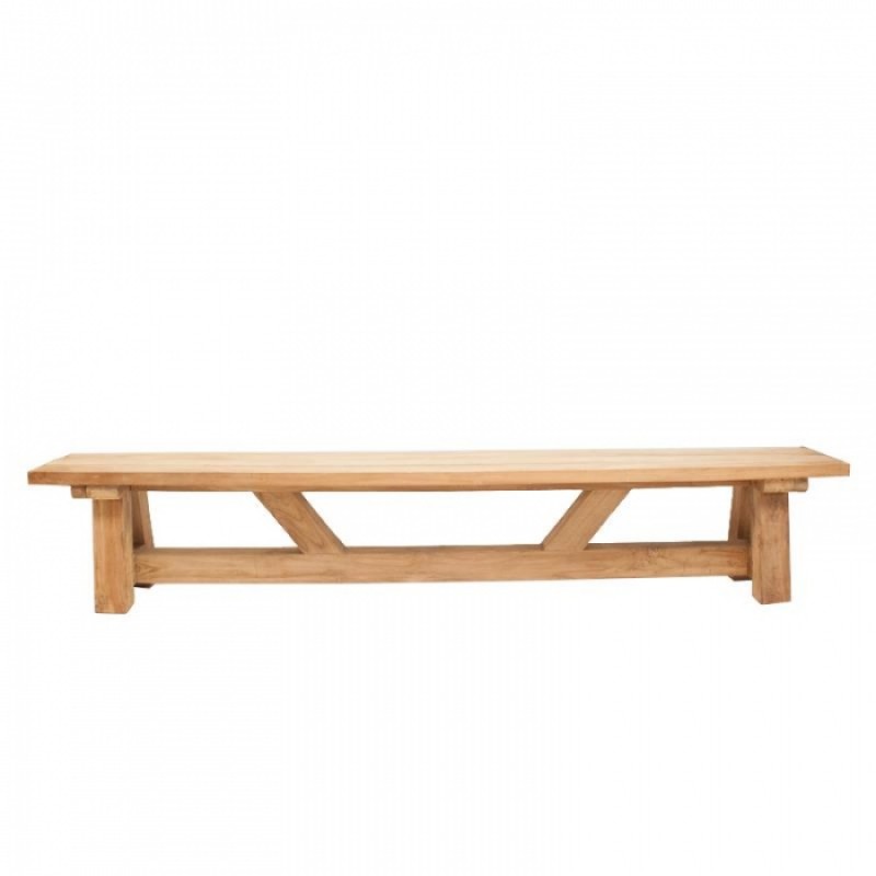 ΠΑΓΚΑΚΙ ΙΤΗΑΚΙ RΕCLΑΙΜΕD ΤΕΑΚ 200 Μήκος: 40 cm, Πλάτος: 200 cm, Ύψος: 45 cm