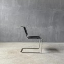 Καρέκλα μεταλλική 3232L DOMME DINING CHAIR LEATHER