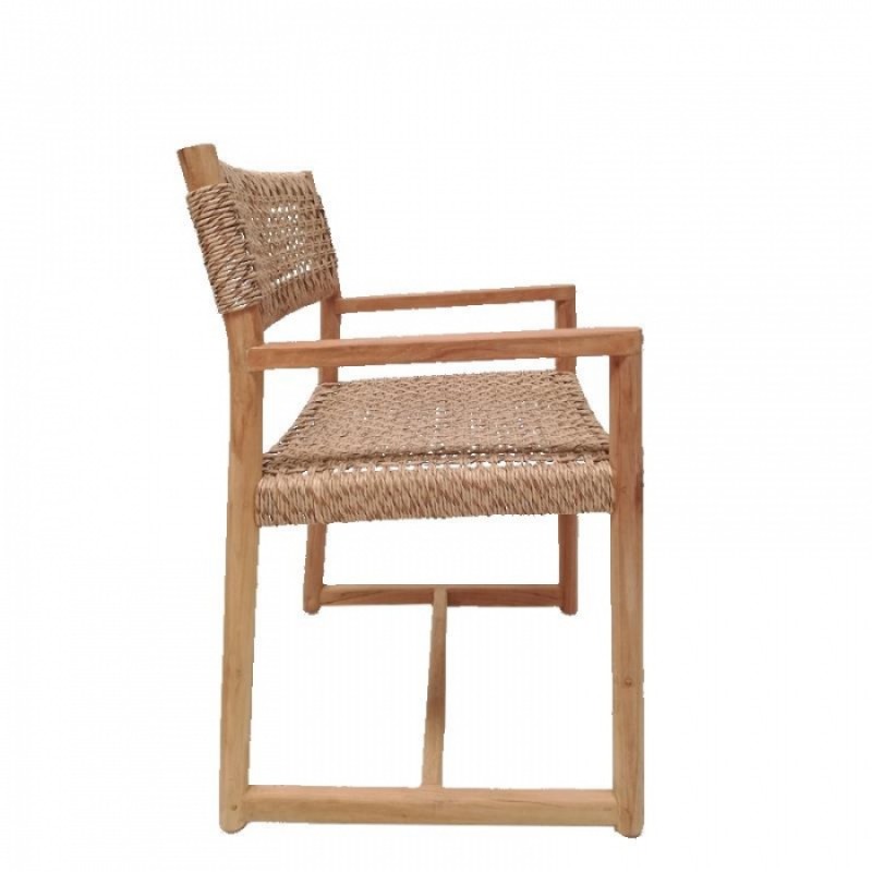 ΠΟΛΥΘΡΟΝΑ RΕΤΤΕ ΞΥΛΟ ΤΕΑΚ ΚΟΡΔΟΝΙ ΣΥΝΘΕΤΙΚΟ Μήκος: 53 cm, Πλάτος: 47 cm, Ύψος: 75 cm