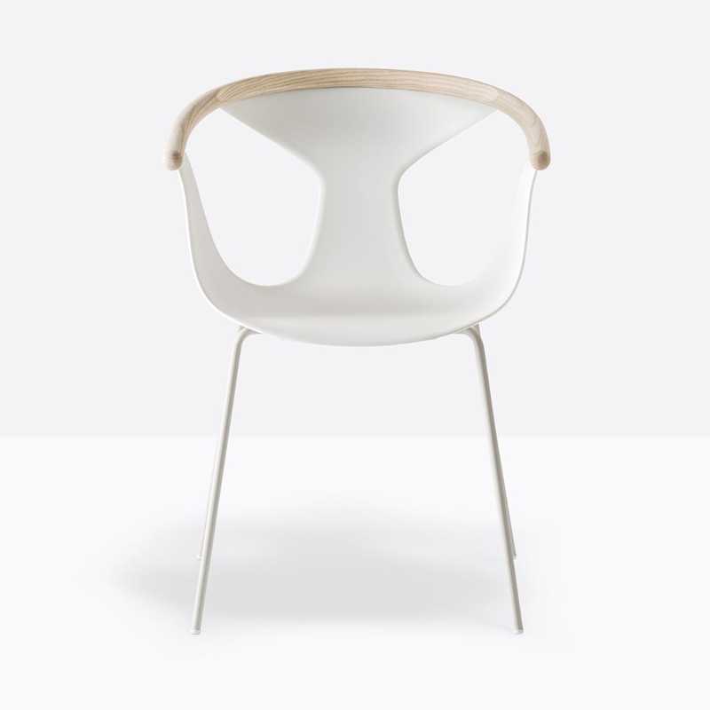 FOX ARMCHAIR- ΚΑΡΕΚΛΑ ΠΟΛΥΠΡΟΠΥΛΕΝΙΟΥ ΜΕ ΜΕΤΑΛΛΙΚΑ ΠΟΔΙΑ ΚΩΔ 3726S 60,5x53x79cm