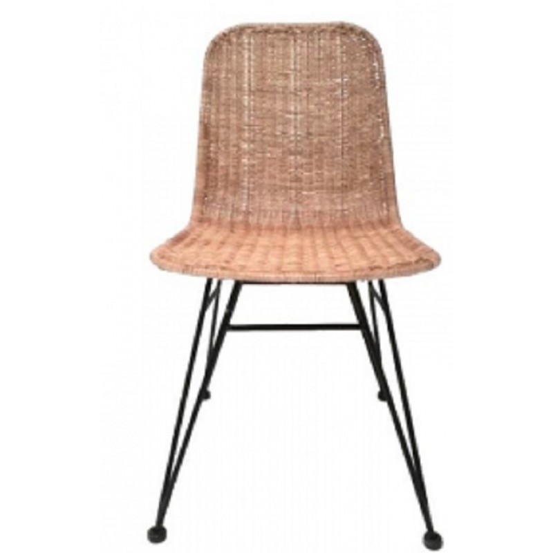 ΚΑΘΙΣΜΑ AVARI  ΑΠΟ ΚΑΛΑΜΙ RATTAN  κωδ 445547590   Μήκος: 44 cm, Πλάτος: 55 cm, Ύψος: 47,5/90 cm 