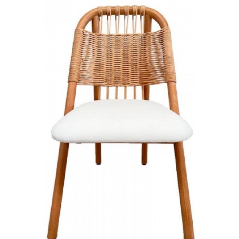 LE MARAIS ΚΑΘΙΣΜΑ ΑΠΟ ΞΥΛΟ TEAK- ΚΩΔ 545  Μήκος: 54 cm, Πλάτος: 58 cm, Ύψος: 86 cm 