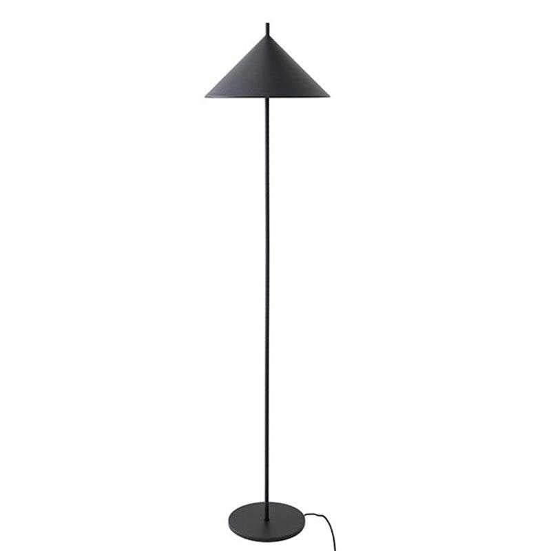 METAL TRIANGLE FLOOR LAMP MATT BLACK - ΦΩΤΙΣΤΙΚΟ ΚΩΔ 5044S -  34×34×150cm 