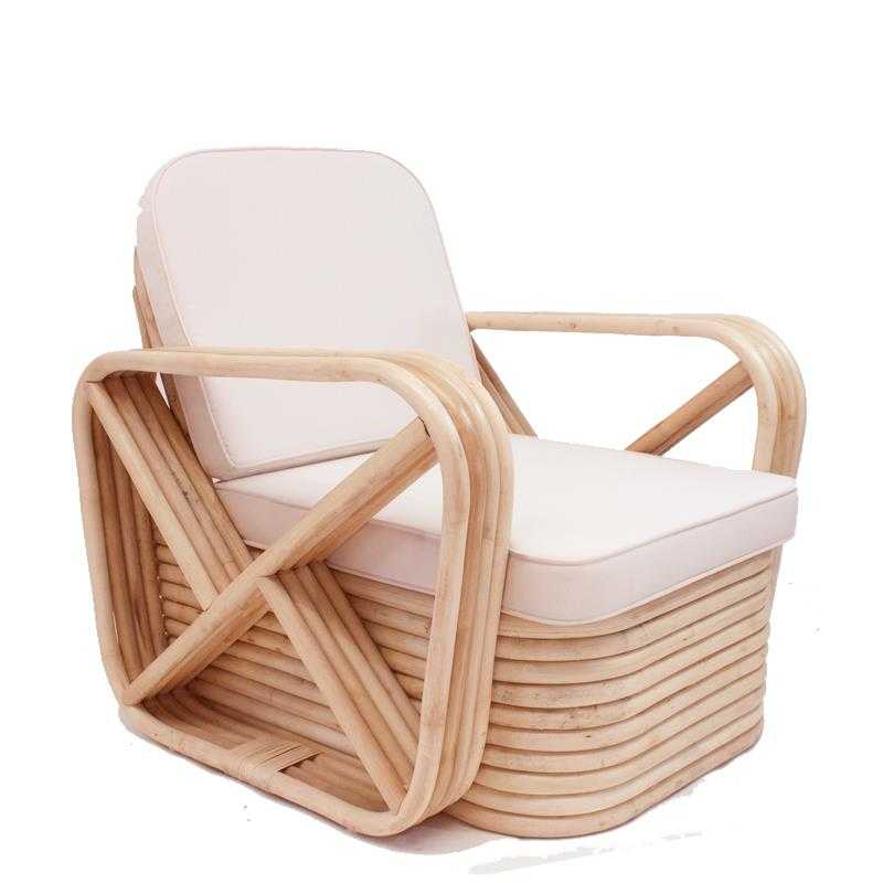 FERNANDO LOUNGE ARMCHAIR - ΞΥΛΙΝΗ ΠΟΛΥΘΡΟΝΑ KΩΔ 5395S 85x80x88cm